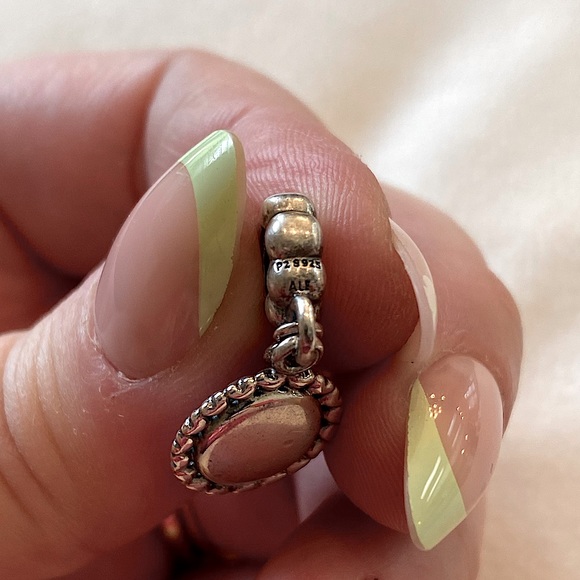 SOLD Retired Pandora Grand-Mother silver dangle charm with CZ - Picture 5 of 10